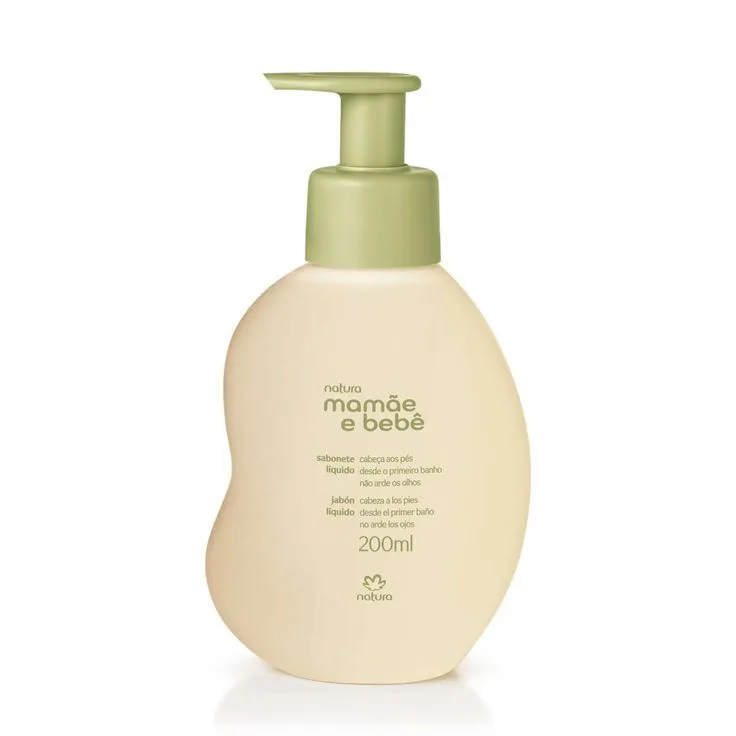 Mamã e Bebê Jabón Líquido 200 ml (Verde) — Cuidado corporal